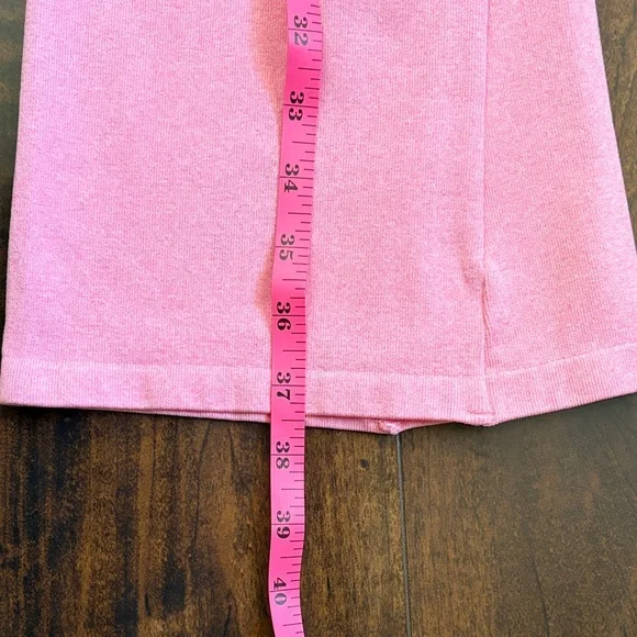 OQQ Pink Flared Leggings Small - Picture 3 of 5